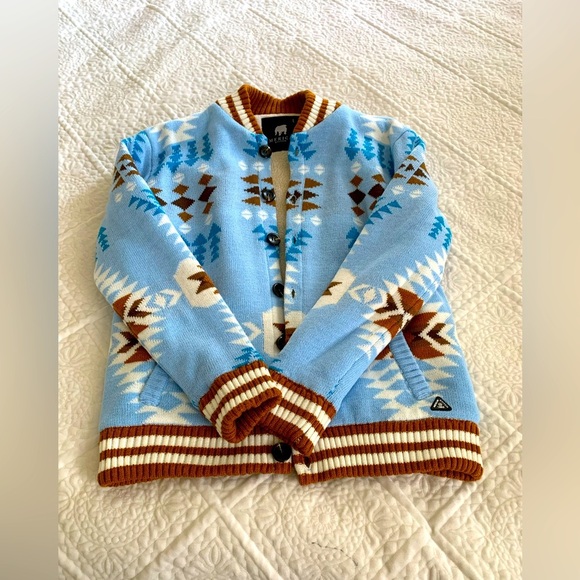 American Stitch Geometric-shaped Knot jacket Large - Picture 1 of 5
